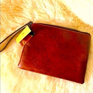 NWT Signature Patricia Nash Map Clutch